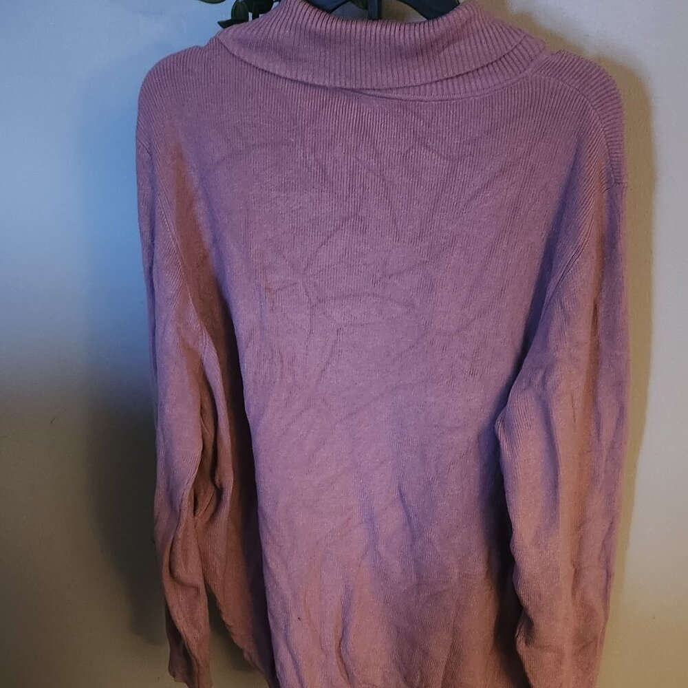 Purple Knit Sweater - Picture 4 of 6